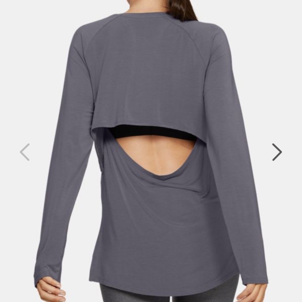 NWT Black Under Armour Modal Long-sleeve Shirt